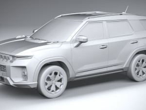 SsangYong Torres 2024 3D Model