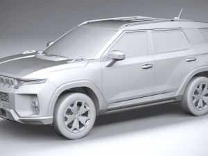 SsangYong Torres 2024 3D Model