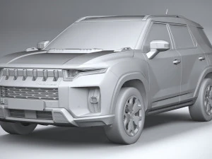 SsangYong Torres 2024 3D Model