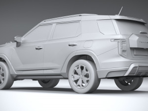 SsangYong Torres 2024 3D Model