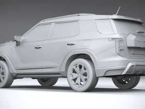 SsangYong Torres 2024 3D Model