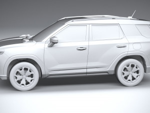 SsangYong Torres 2024 3D Model