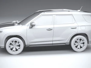 SsangYong Torres 2024 3D Model