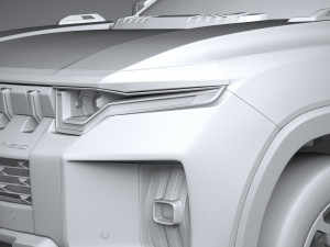 SsangYong Torres 2024 3D Model