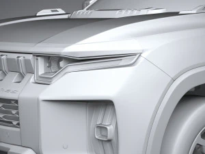 SsangYong Torres 2024 3D Model