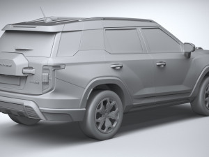 SsangYong Torres 2024 3D Model