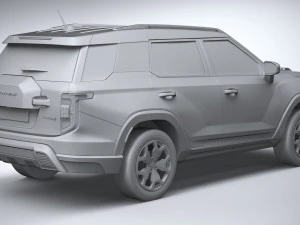 SsangYong Torres 2024 3D Model