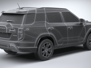 SsangYong Torres 2024 3D Model