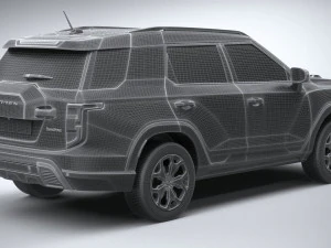 SsangYong Torres 2024 3D Model