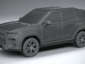 SsangYong Torres 2024 3D Model
