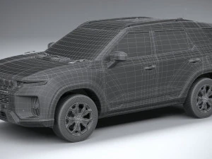 SsangYong Torres 2024 3D Model