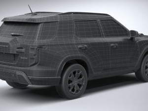 SsangYong Torres 2024 3D Model