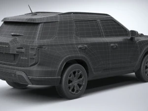 SsangYong Torres 2024 3D Model