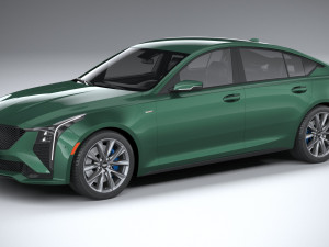 Cadillac CT5-V 2025 Model 3D
