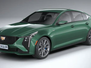 Cadillac CT5-V 2025 3D Model