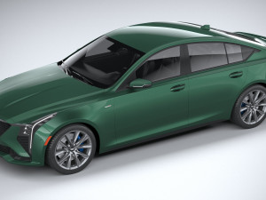 Cadillac CT5-V 2025 3Dモデル
