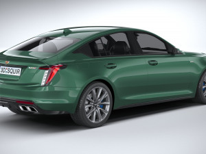 Cadillac CT5-V 2025 3Dモデル