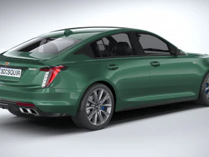 Cadillac CT5-V 2025 3D Model