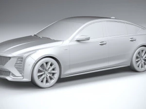 Cadillac CT5-V 2025 3D Model
