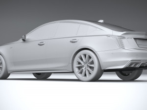 Cadillac CT5-V 2025 3Dモデル