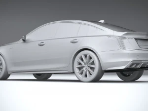 Cadillac CT5-V 2025 3D Model