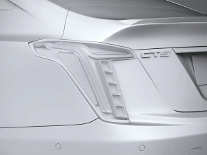 Cadillac CT5-V 2025 3D Model