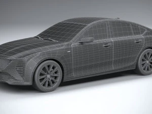 Cadillac CT5-V 2025 3D Model