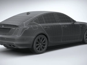 Cadillac CT5-V 2025 3D Model