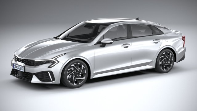 Kia K5 2025 3D 모델 .c4d .max .obj .3ds .fbx .stl .blend 