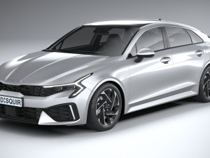 Kia K5 2025 3D 모델