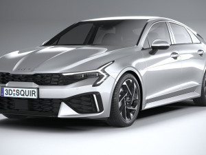 Kia K5 2025 3D 모델