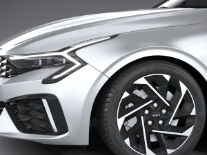 Kia K5 2025 3D 모델