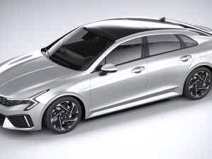 Kia K5 2025 3D 모델
