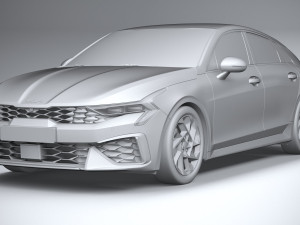 Kia K5 2025 3D 모델