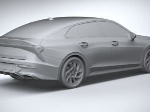 Kia K5 2025 3D 모델
