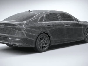 Kia K5 2025 3D Model
