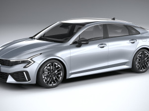 Kia K5 GT-line 2025 3D Model