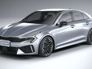 Kia K5 GT-line 2025 Modello 3D