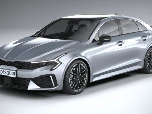 Kia K5 GT-line 2025 3D Model