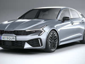 Kia K5 GT-line 2025 Modello 3D