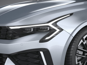 Kia K5 GT-line 2025 Modello 3D