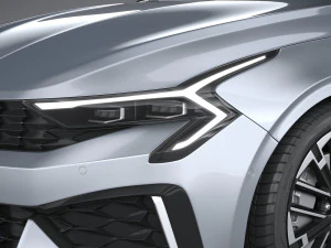 Kia K5 GT-line 2025 3D Model