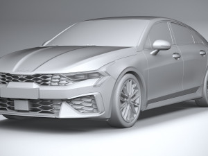 Kia K5 GT-line 2025 Modello 3D