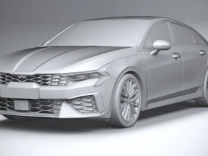 Kia K5 GT-line 2025 3D Model