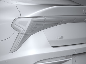 Kia K5 GT-line 2025 Modello 3D