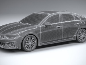 Kia K5 GT-line 2025 Modello 3D