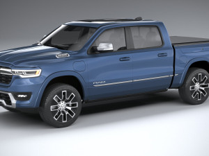 Ram 1500 Ramcharger 2025 3Dモデル