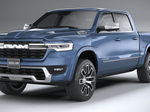 Ram 1500 Ramcharger 2025 Modèle 3D