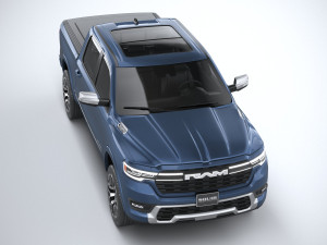 Ram 1500 Ramcharger 2025 Modèle 3D