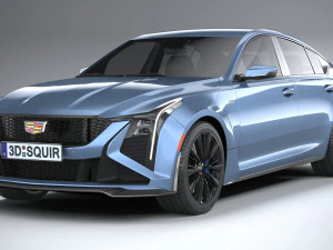Cadillac CT5-V Blackwing 2025 3D Model